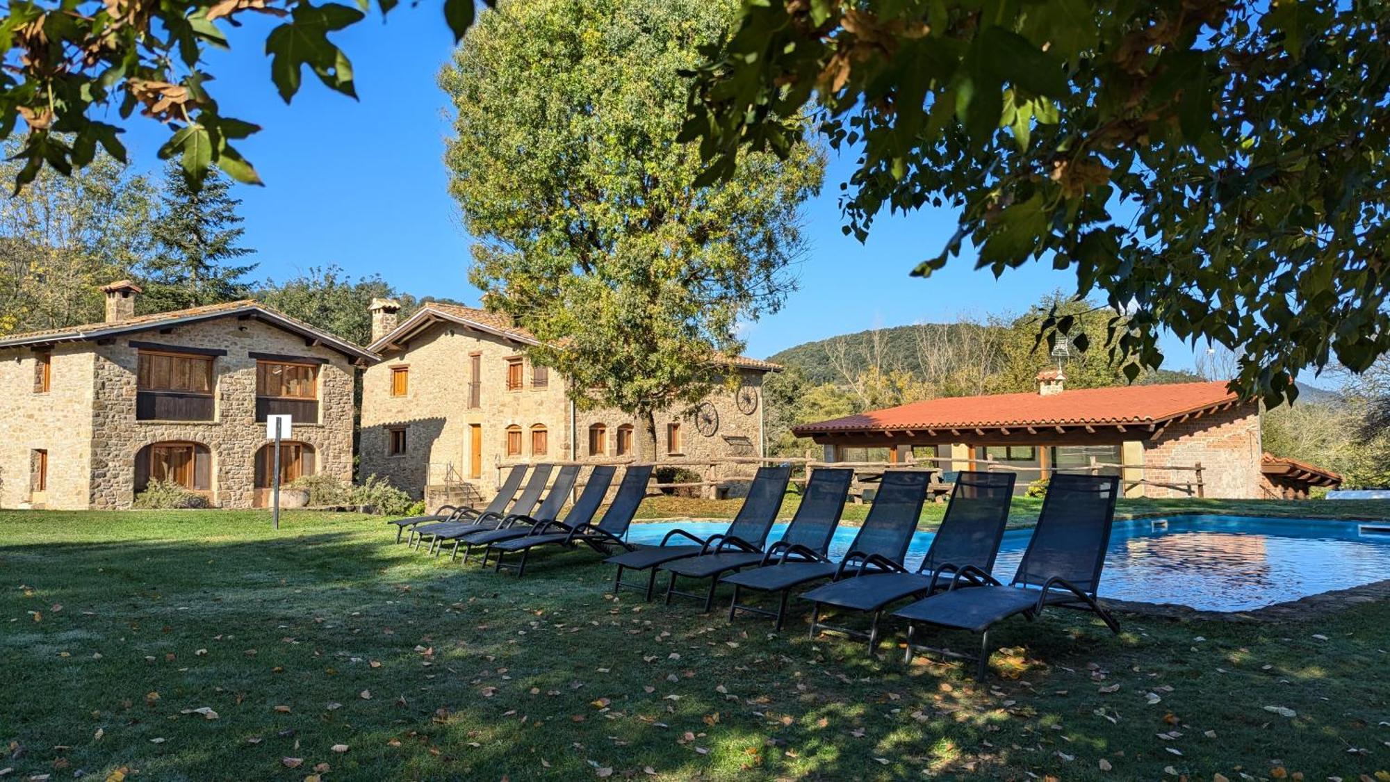 Mas El Carrer Lägenhet Santa Pau Exteriör bild