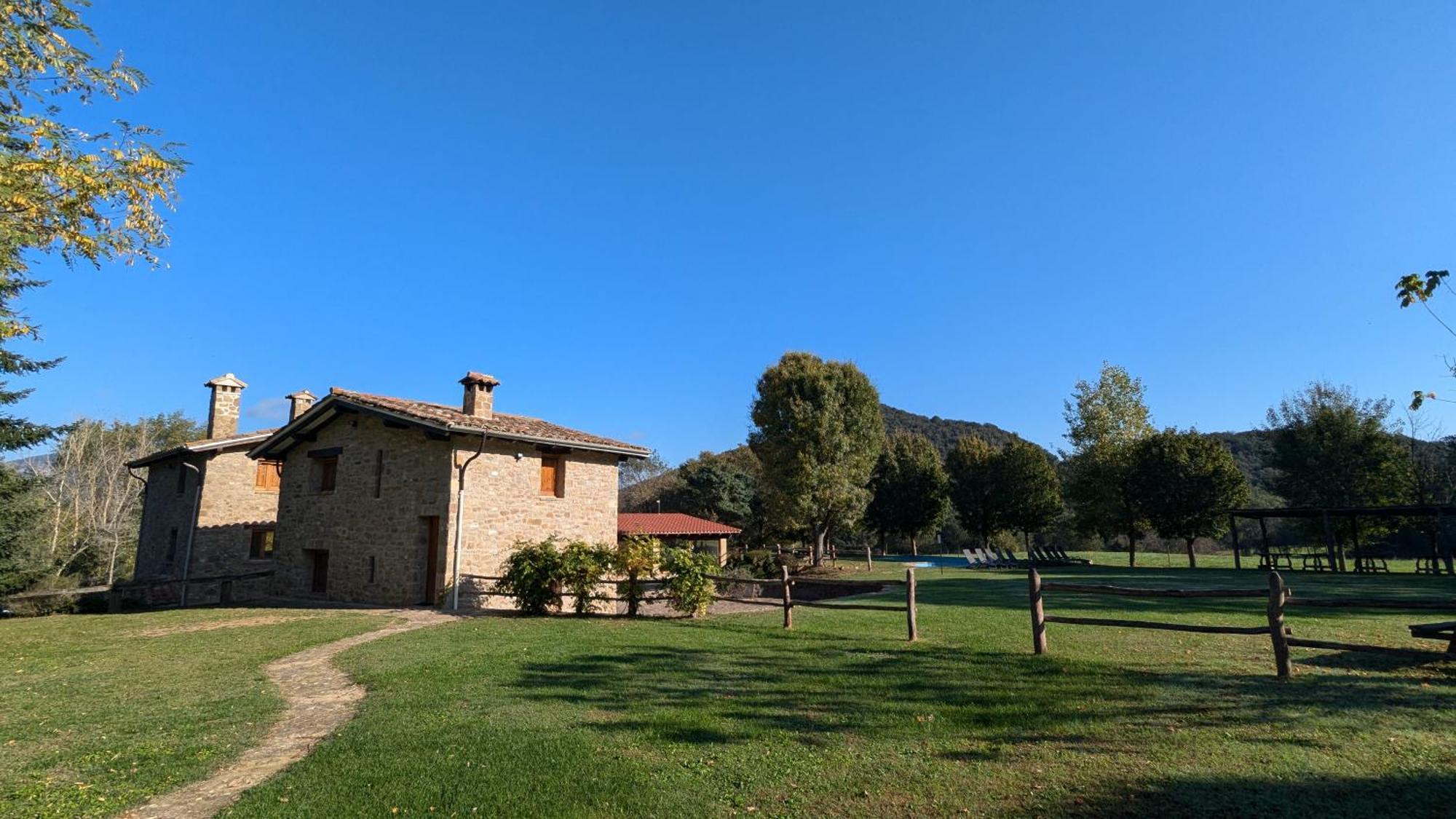 Mas El Carrer Lägenhet Santa Pau Exteriör bild